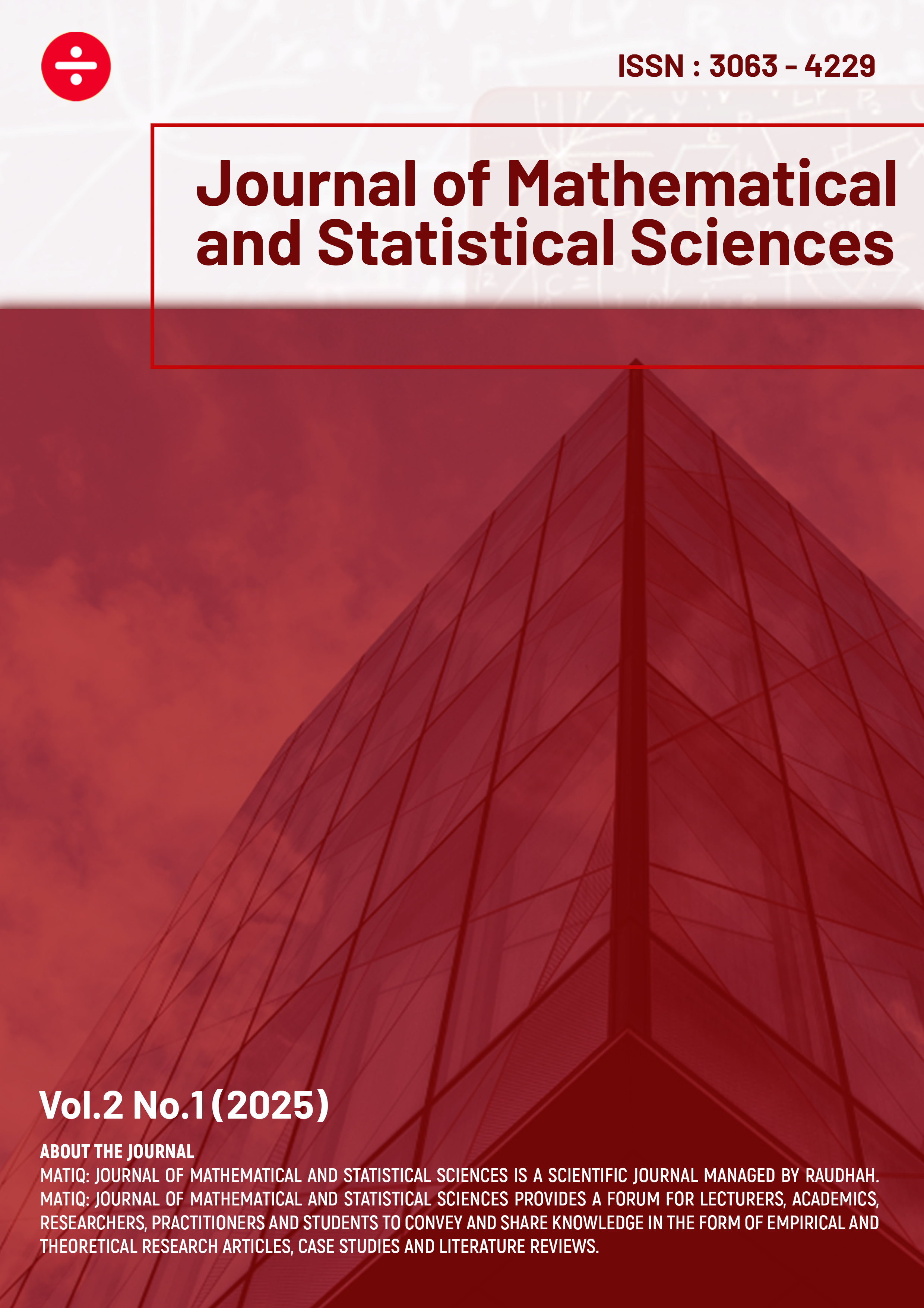 					View Vol. 2 No. 1 (2025): Journal of Mathematical and Statistical Sciences
				